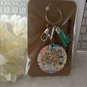 Colorful Labubu Keychain